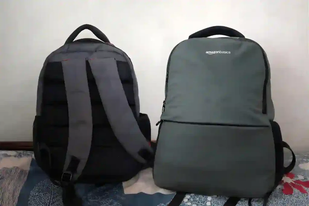 Amazon Basics laptop backpacks offering smart features, office-friendly design, and budget pricing